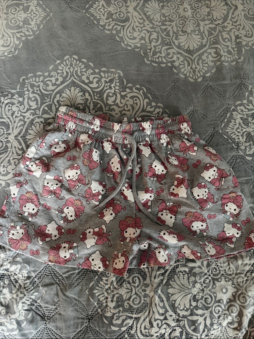 Hello Kitty Jersey Shorts Girls Size XS